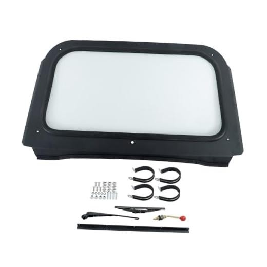 Full Glass Windshield with Wiper Replacement for Polaris RZR 570 All years 800