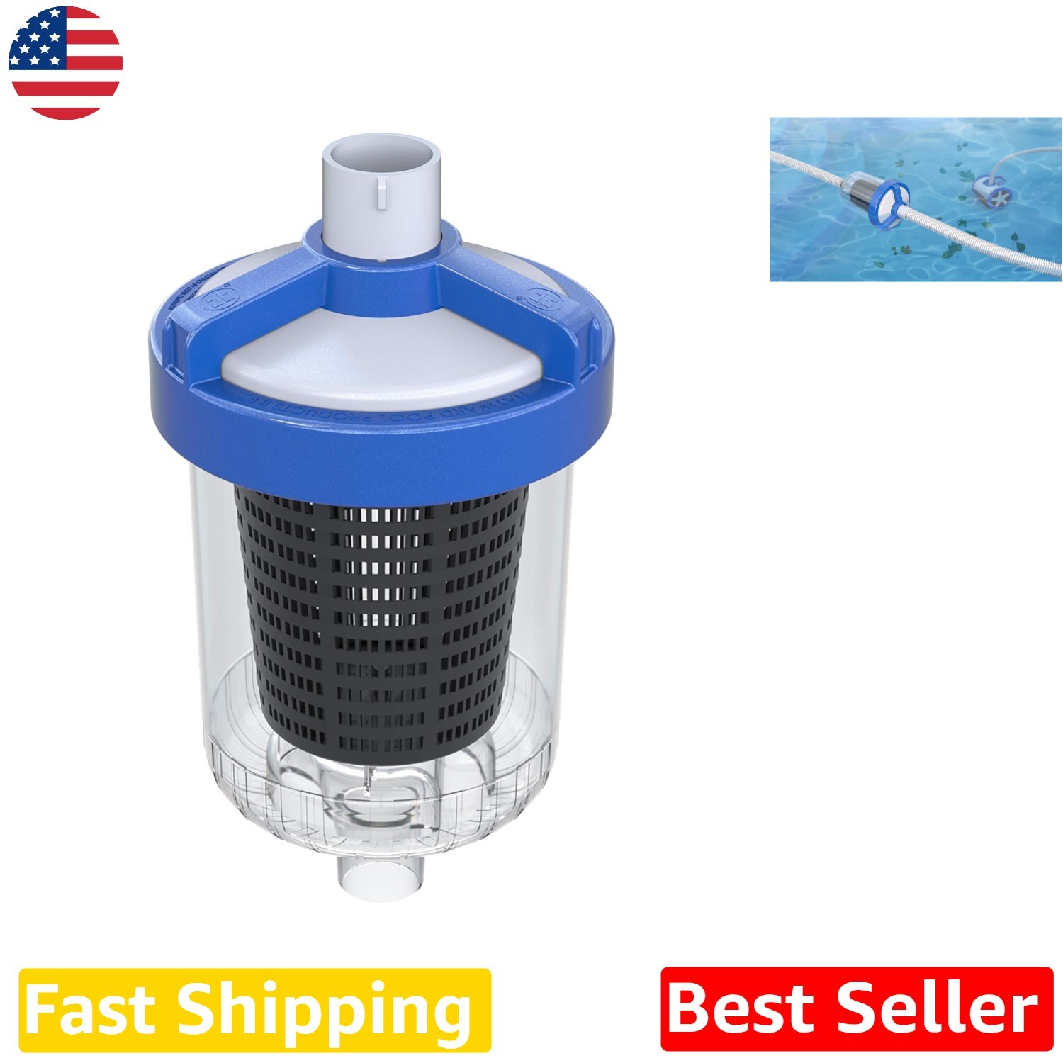 Poolvac Navigator W560 Standard Leaf Canister – High Efficiency, Easy Clean