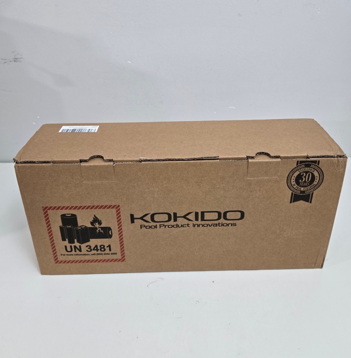 KOKIDO Cordless Handheld Pool Vacuum for Above Ground Pool, with 6ft Pole and 2