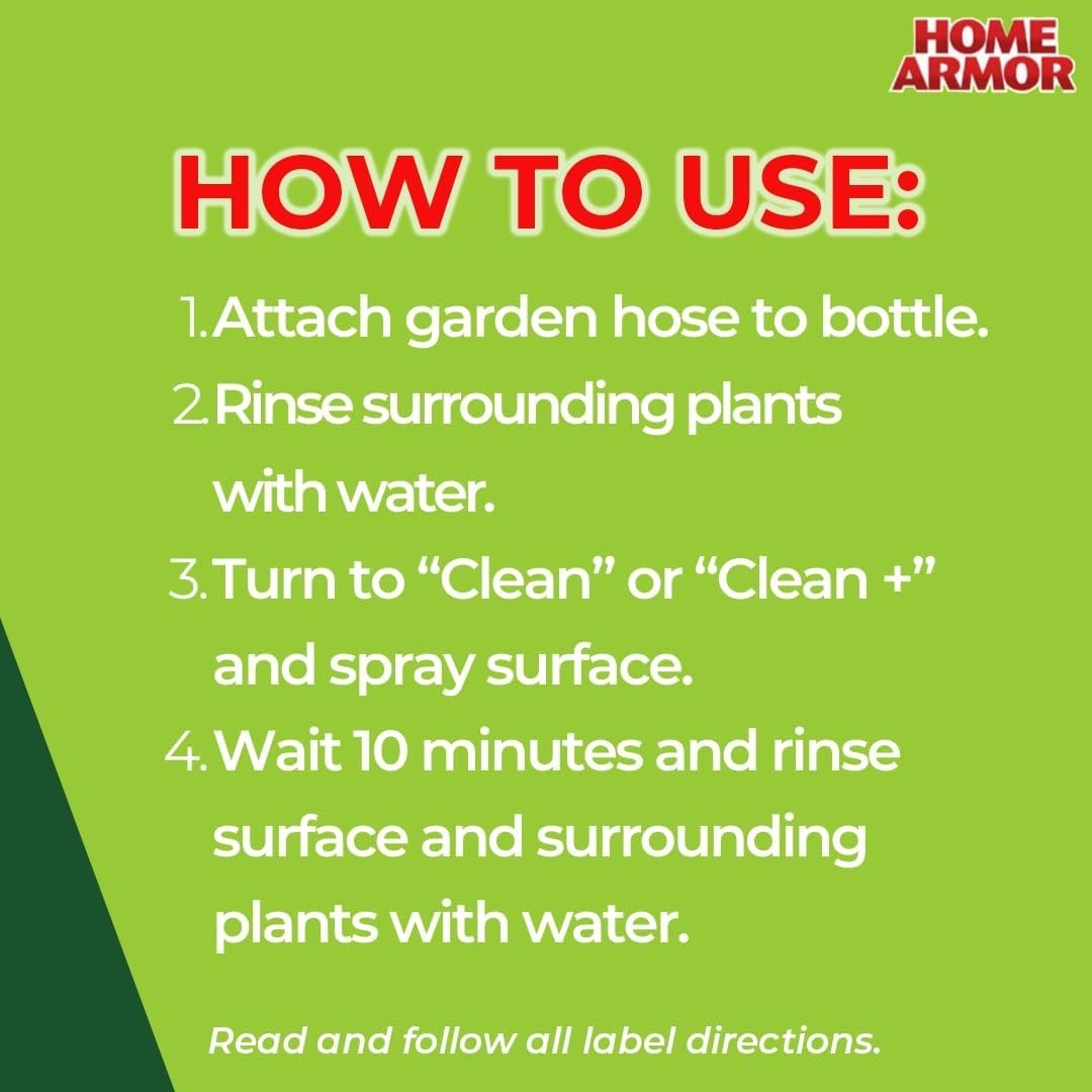64 oz. Concentrated Outdoor Cleaner+: Plant Safe Stain Remover for All Surfaces
