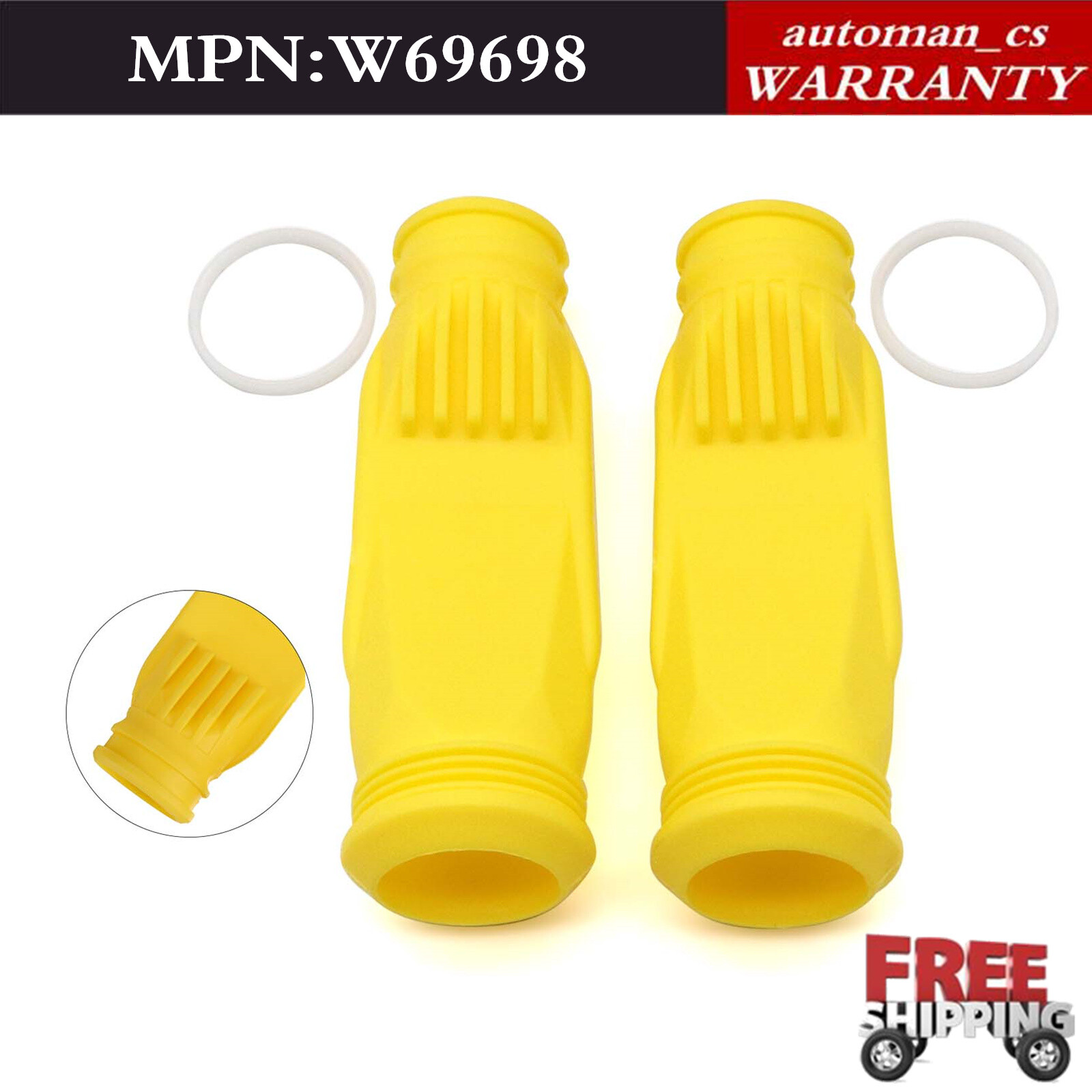 Pool Cleaner Long Life Diaphragm Replace Zodiac Baracuda G3, G4 W69698 – 2 Pack