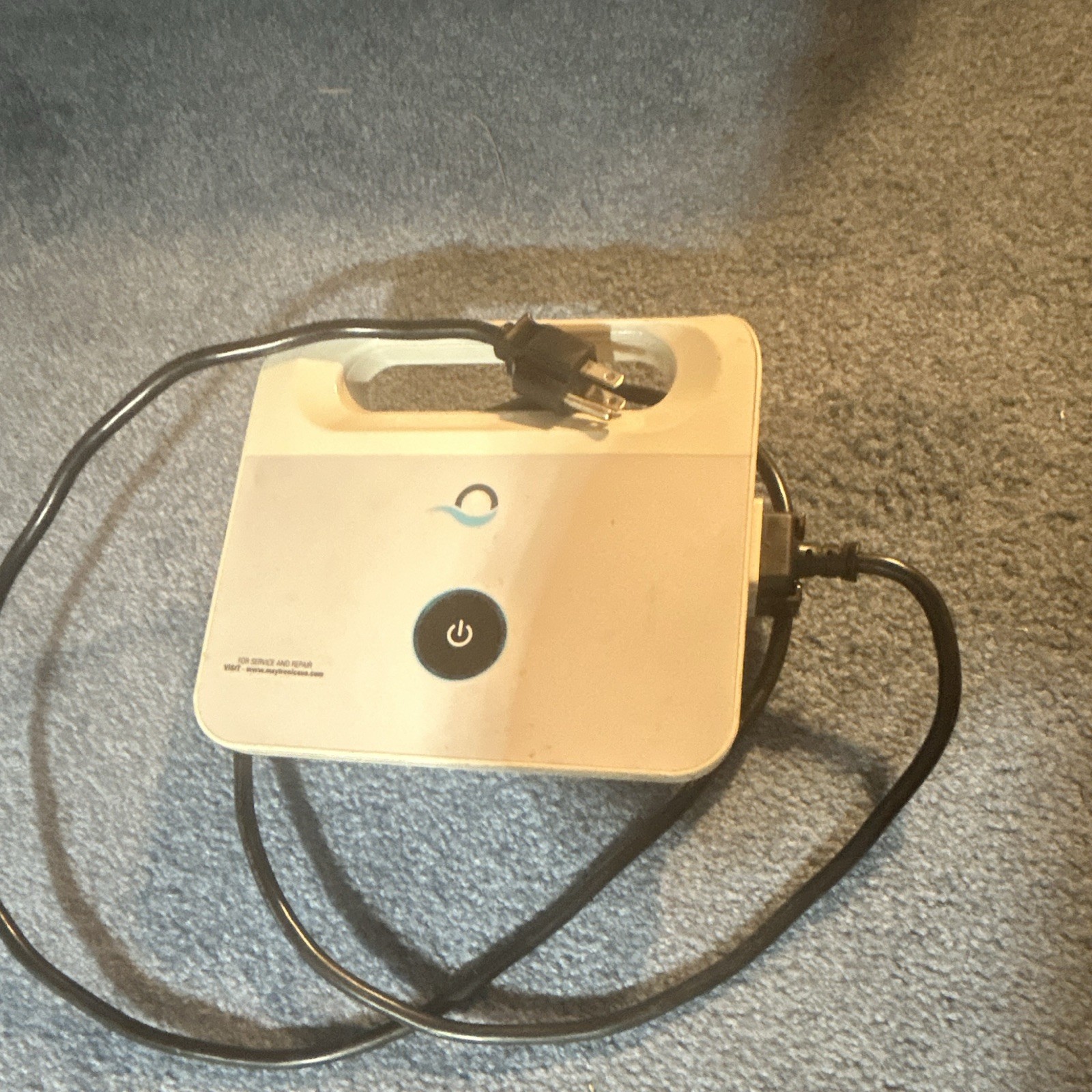 Pool Cleaner Power Supply Control Unit w/ Power Cord, White/Black