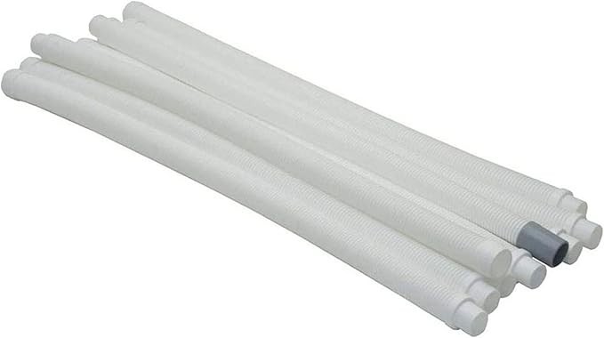 Hayward Poolvergnuegen The PoolCleaner Hose Kit 1 Leader, 9 Connector 33′, White
