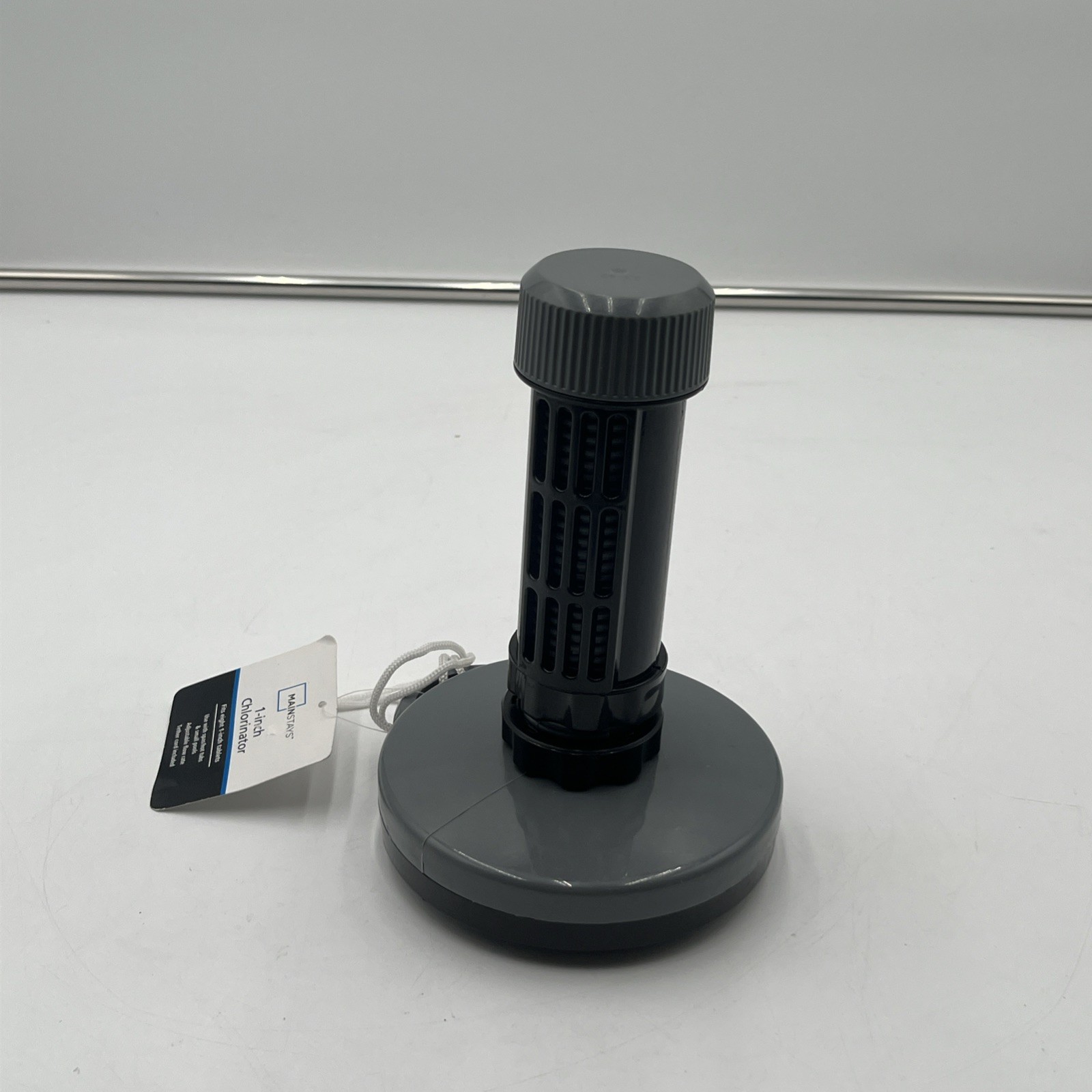 Mainstays ABS Black & Grey 1″ Tablet Dispenser for Spas New NWT Chlorinator
