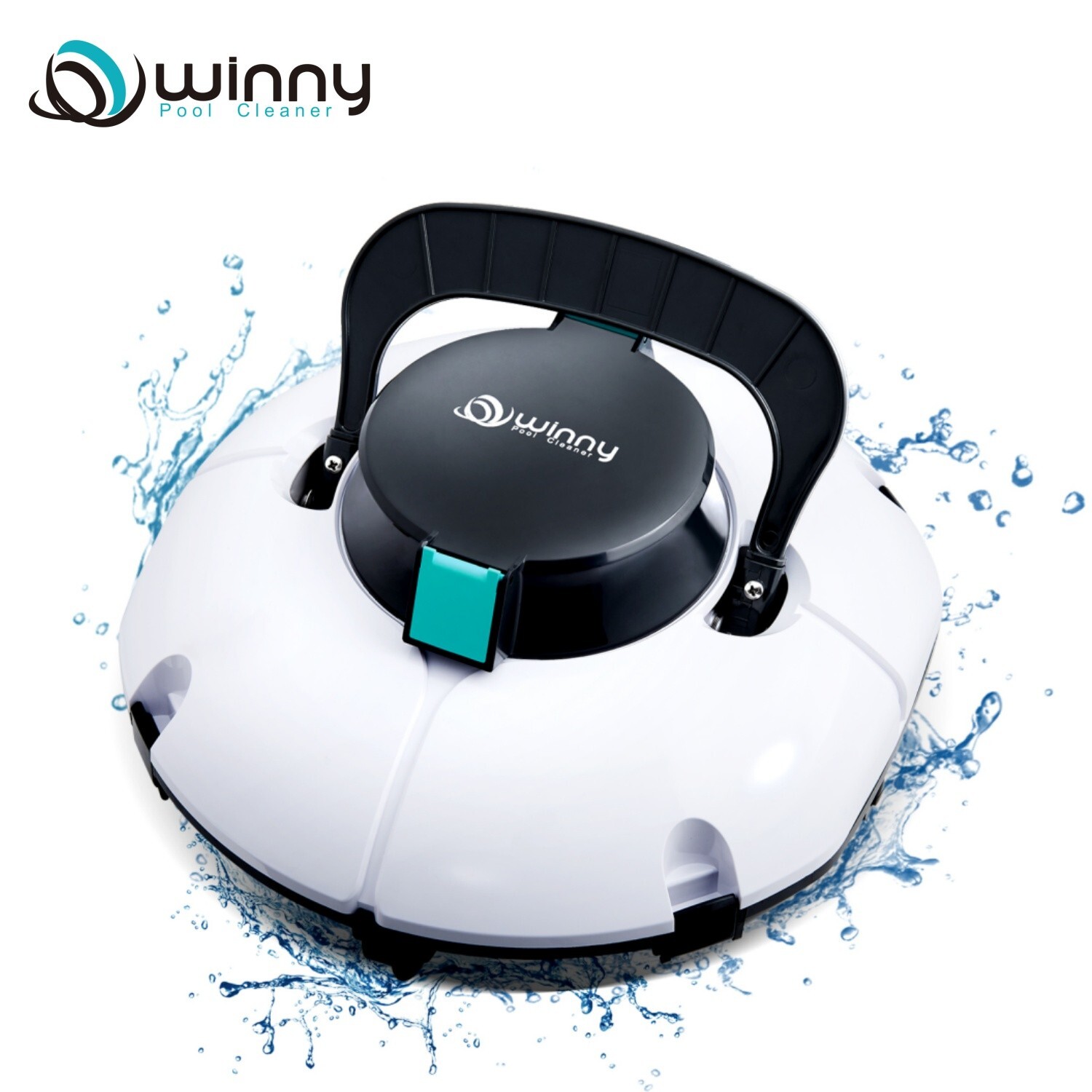 Winny Pool Cleaner Cordless above ground Swimming Automatic Pool Vacuum Cleaner