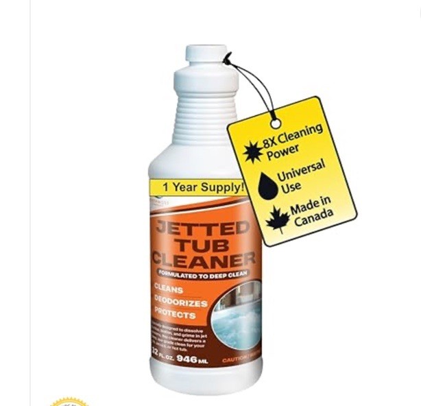 Northwest Spa Jet Cleaner for Hot Tub $ Jetted Tubs 1 Year Supply 32oz