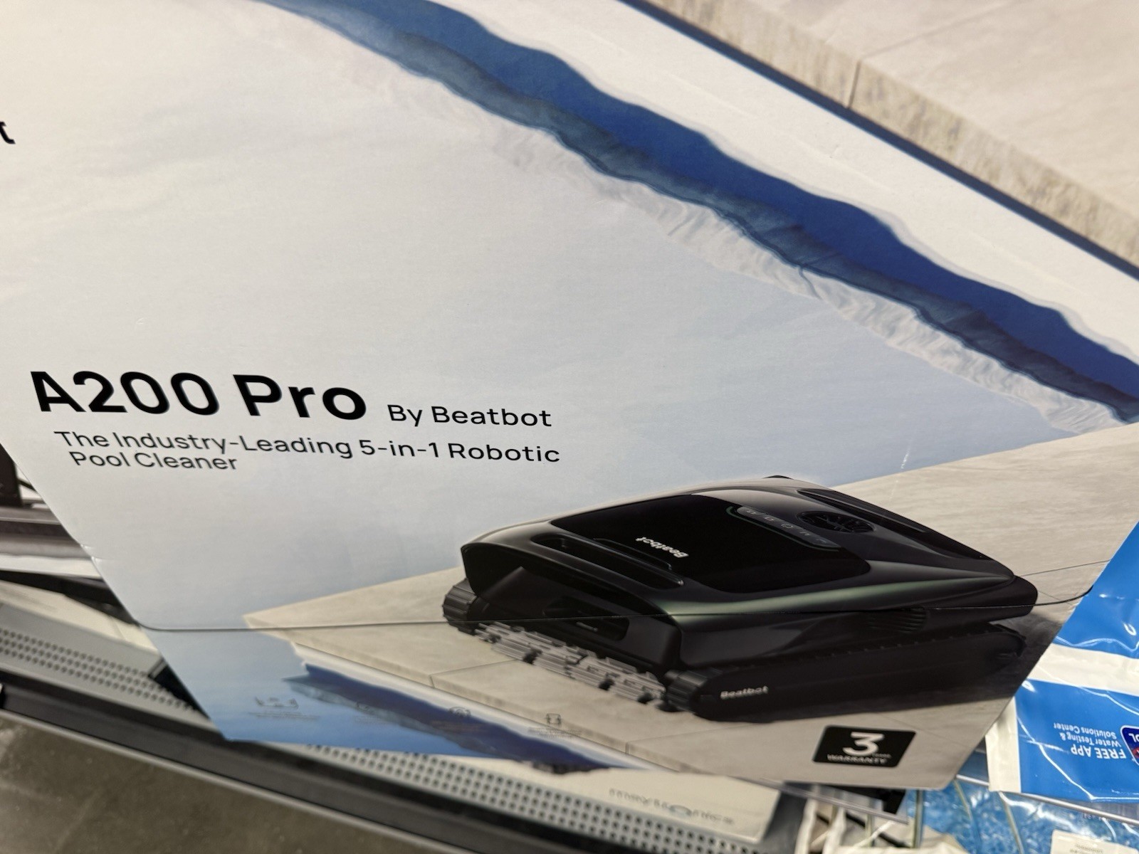 Beatbot A200 Pro 5-in-1 Robotic Pool Cleaner, Black, 3-Year Warranty