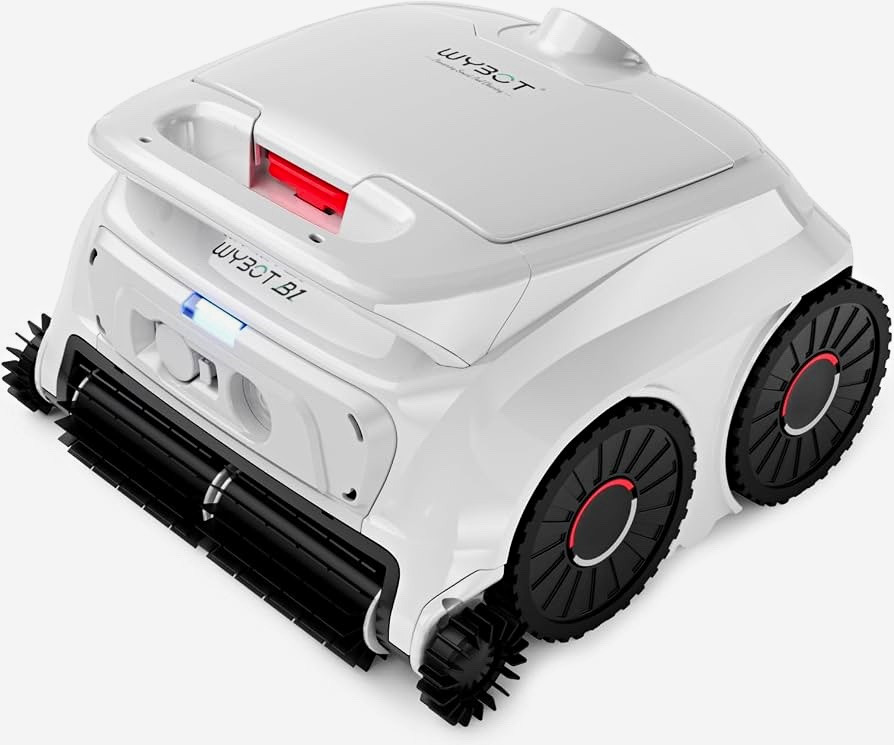 WYBOT B1 Robotic Pool Cleaner Wall Climbing Floor/Wall/Waterline 3.5H White