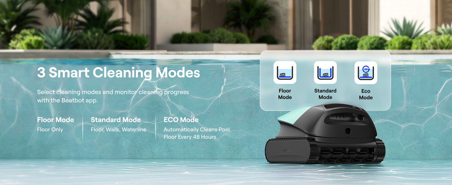 (2026 New) Beatbot Sora 10 Cordless Pool Vacuum Robot