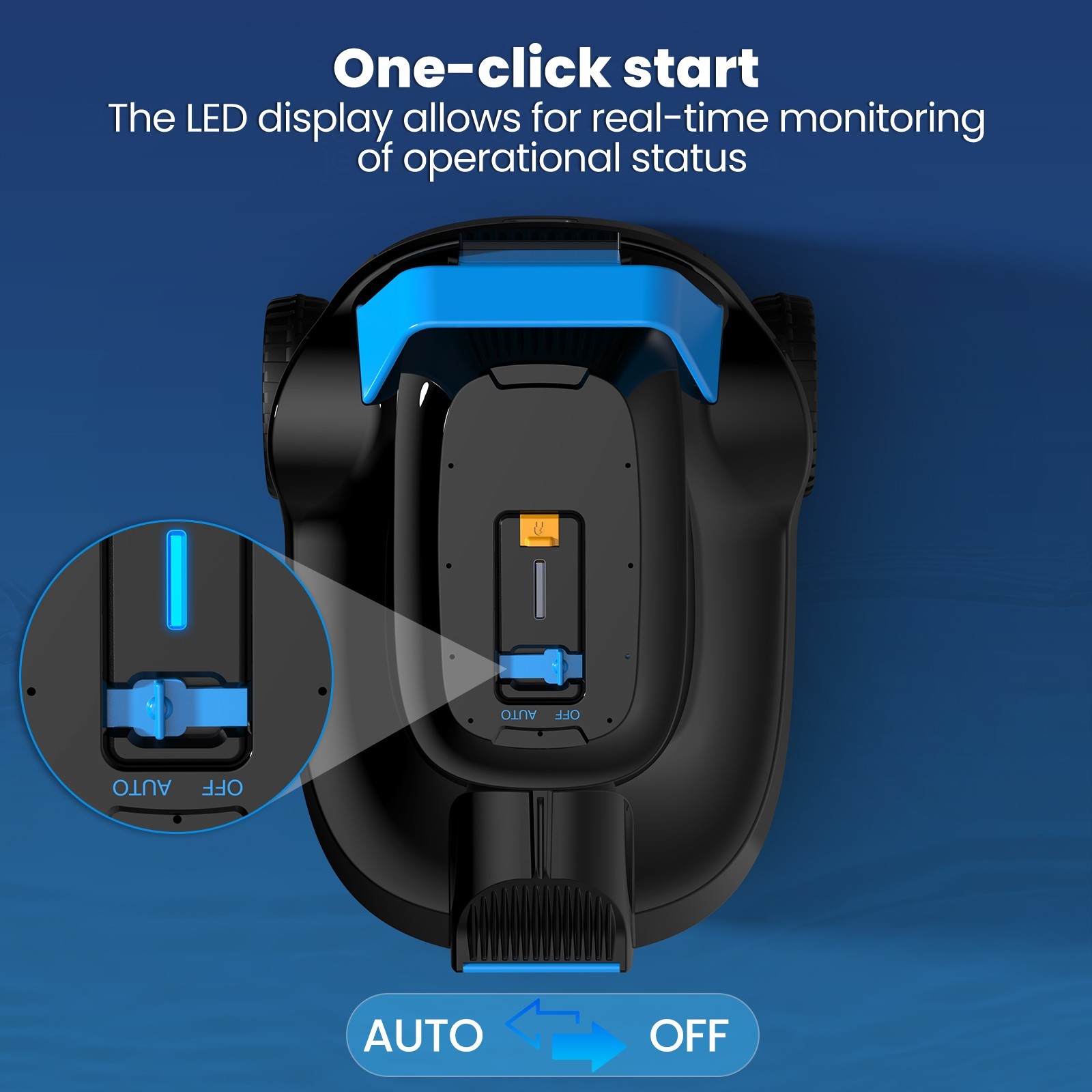 AIRROBO CP02 Cordless Robot Pool Cleaner Vacuum Automatic For Inground & Above
