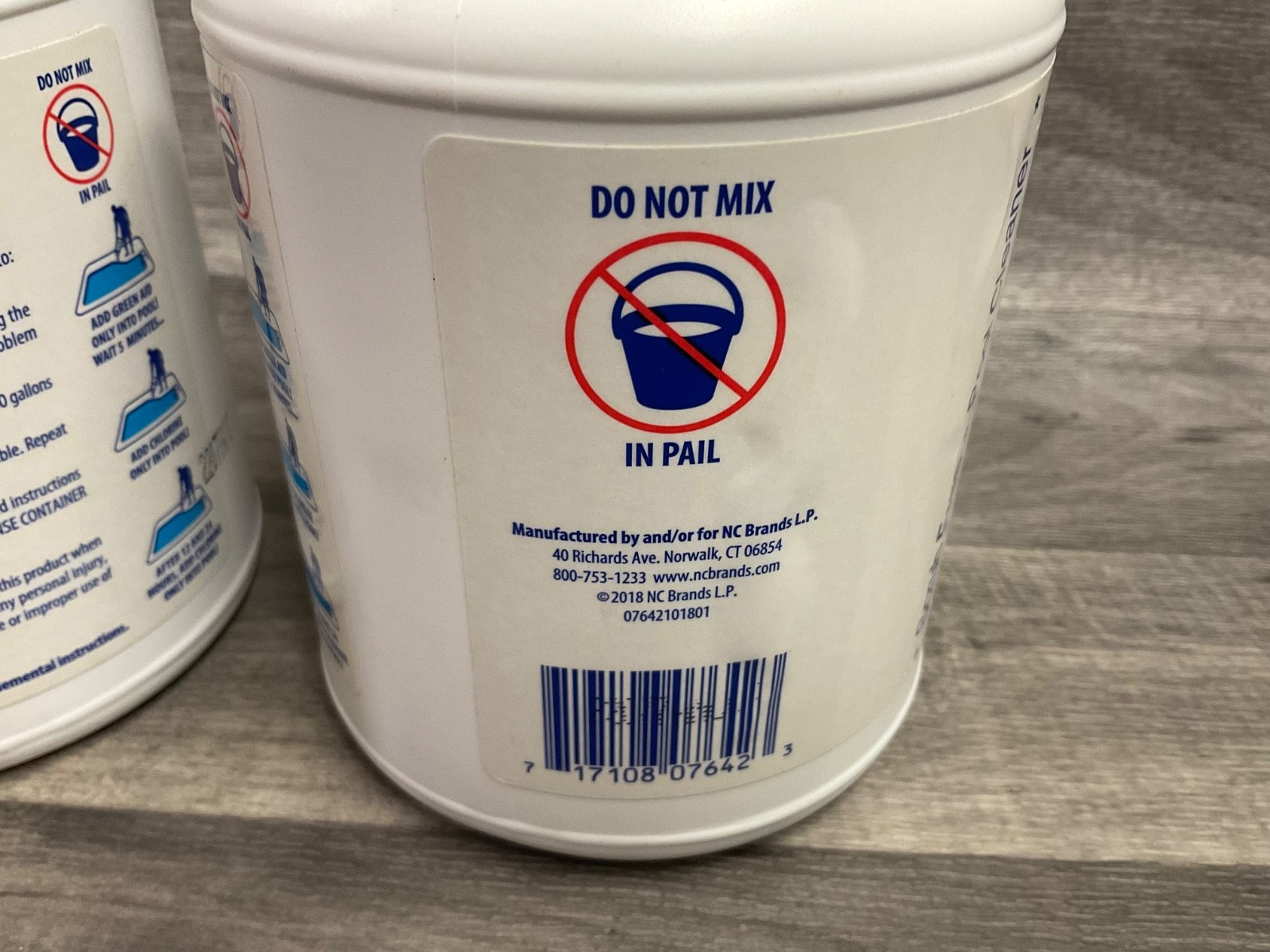 Green Aid Swimming Pool Scrub Free Pool Cleaner 4 lb (2 lbs/each) NEW SEALED
