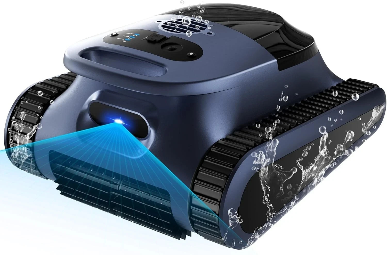 Seauto Cordless Robotic Pool Vacuum Wall- Waterline Scrubbing 180Min App Support
