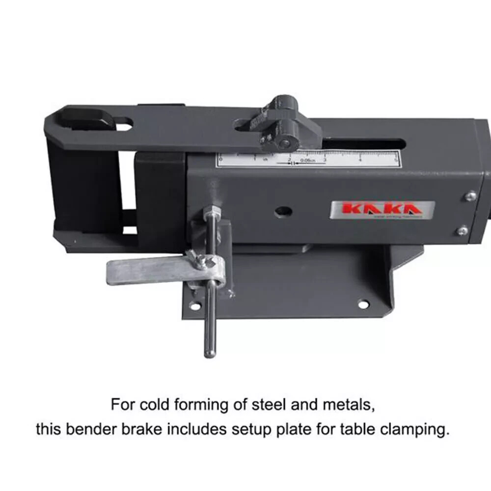 KAKA Industrial FB-4 4-Inch Hand Operated Steel Bending Brake