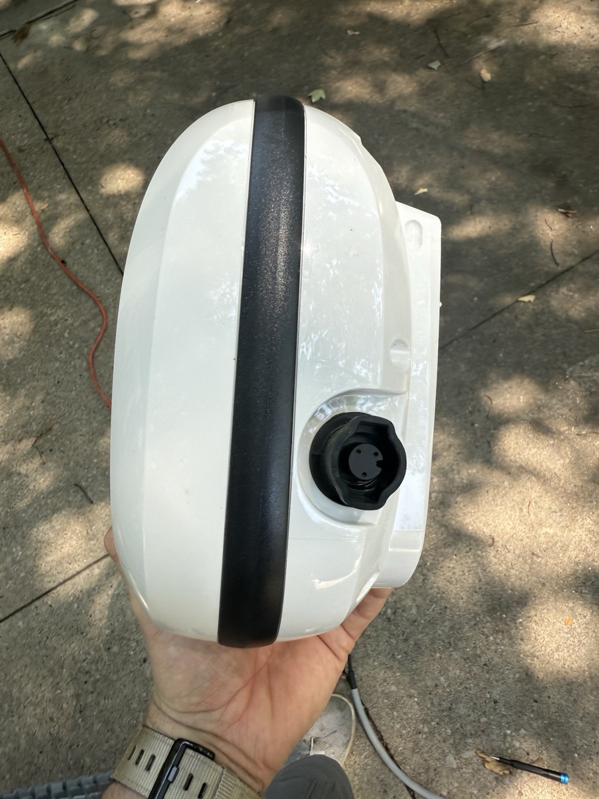 Polaris F8050 Robotic Pool Cleaner Blue/Gray Surface Control w/ Control Unit
