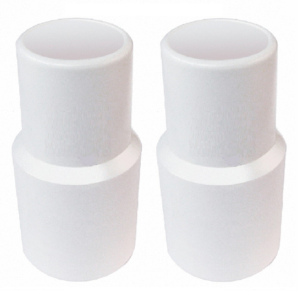 Puri Tech 2 Pack Universal Hose Cuff 1.5″ Threaded Replacement for Pool Vac Hose