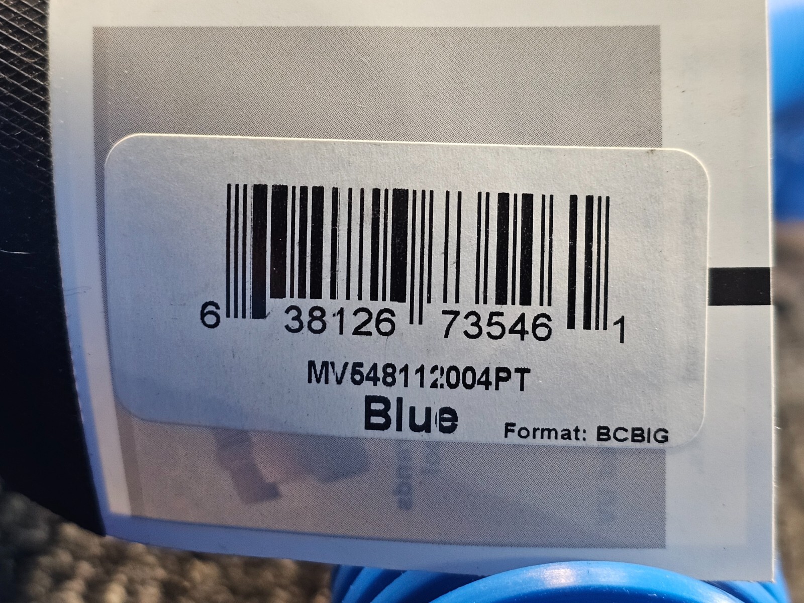 Puri Tech MV548112004PT 190-inch Long Universal Pool Cleaner Hose – Blue