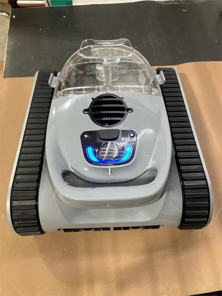 Seauto Cordless Robotic Pool Cleaner Sonar Navigation 3 Modes Automatic Open Box