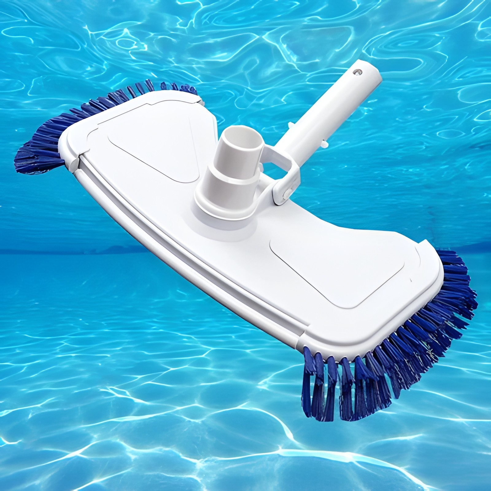 Professional Heavy Duty Swimming Pool Floor Wall Cleaning Brush Head Tool
