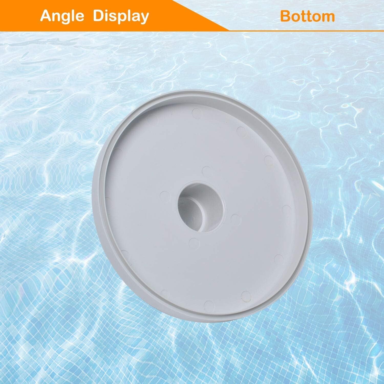 Above Ground Pool Vacuum Plate 6.25″ Round Durable Accessory for Skimmers