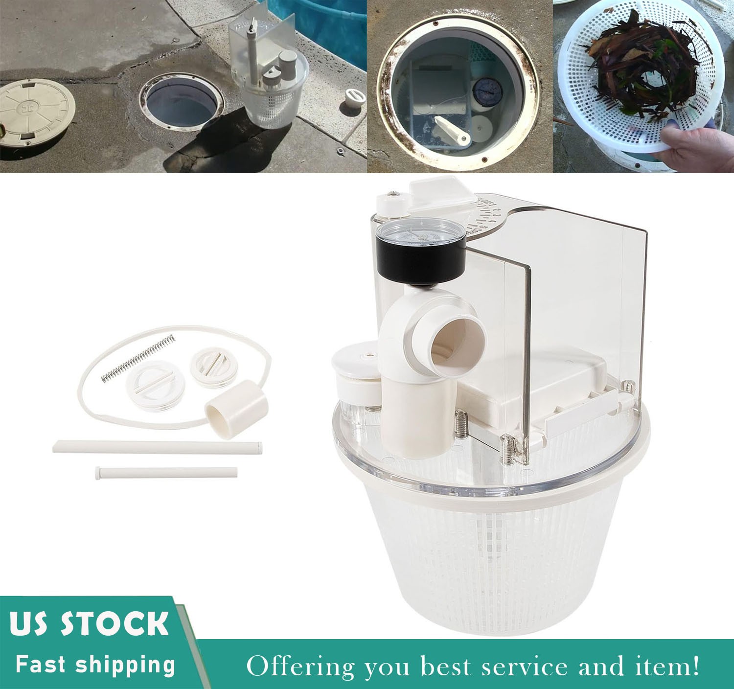 Fits Pentair S-15VF, Certikin HD100 R211100 Vac-Mate Pool Cleaner Dispenser Box