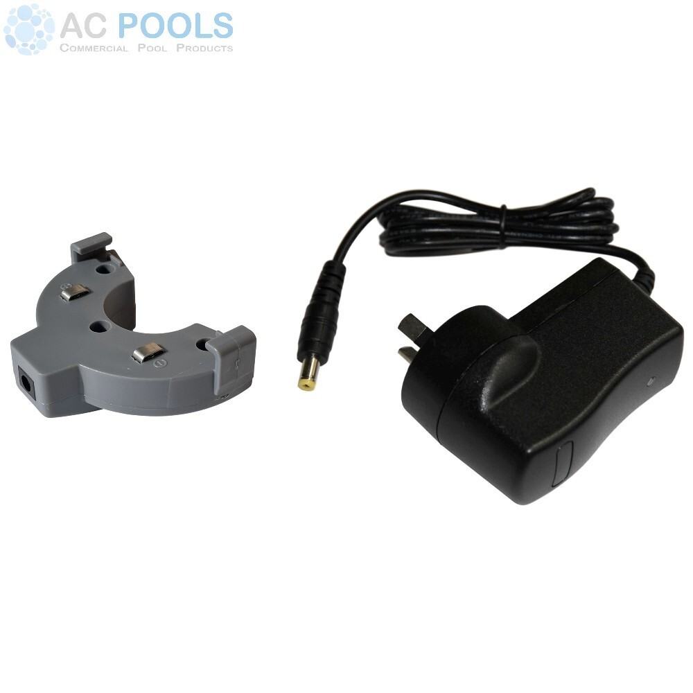 Vektro V300 Pro Rechargeable Battery Pool Vacuum Cleaner – Charging Base & Adapt