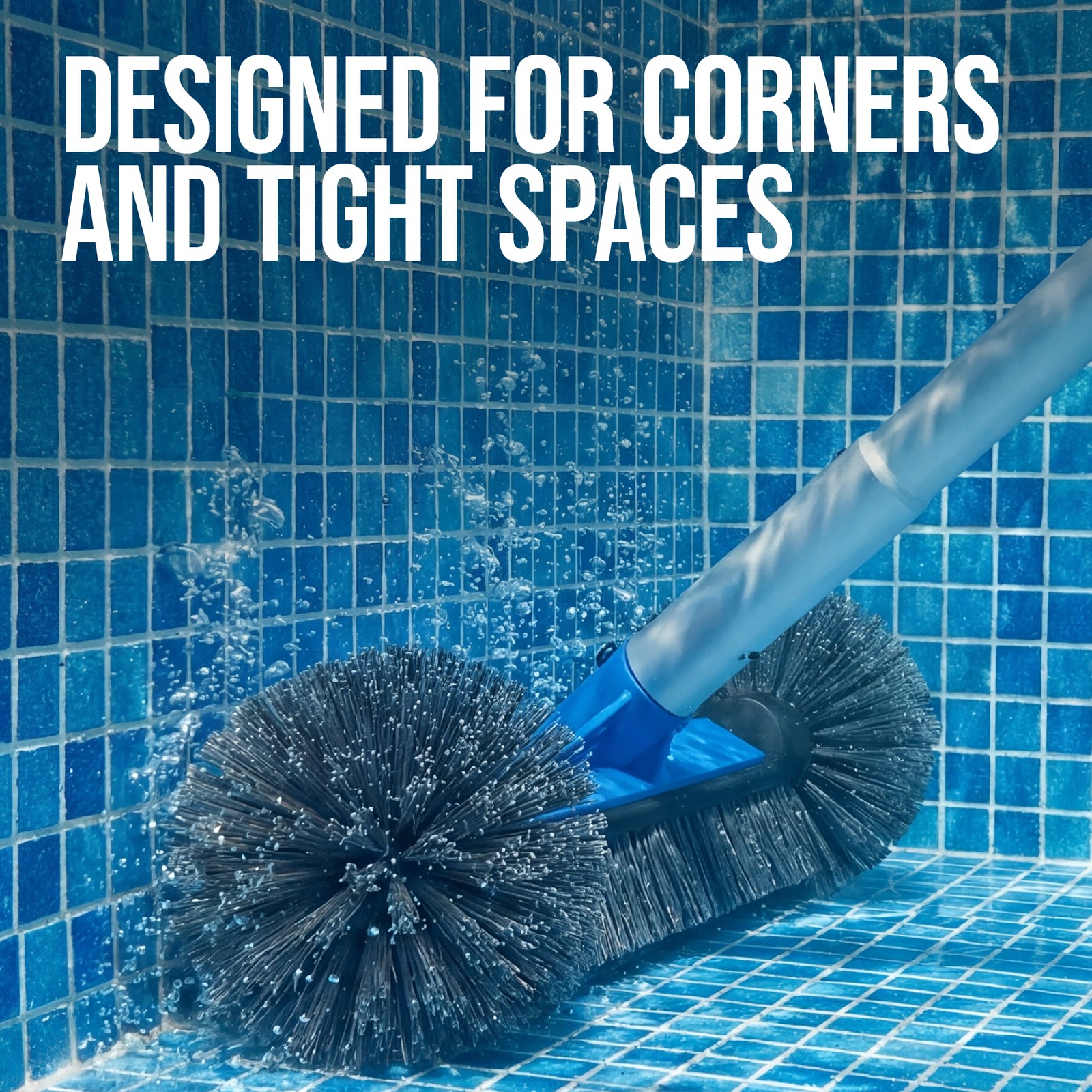 Best Choice Products Pool Cleaning Starter Kit – Pool Brush, Skimmer Net & Pole
