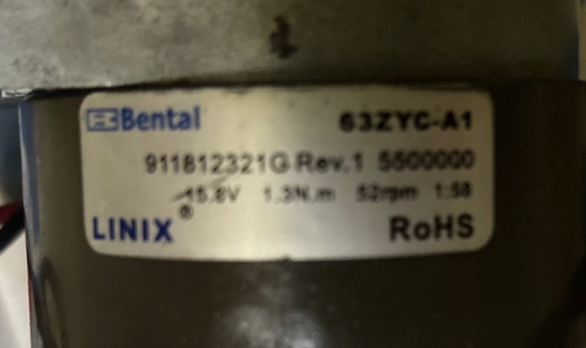 READ LINIX MAYTRONICS DOLPHIN DRIVE TRACK MOTOR GEARBOX 63ZYC-A1 5500000 REBUILT