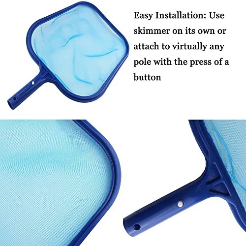 Supply Professional Swimming Pool Leaf Skimmer Net – Ultra Fine Mesh Netting