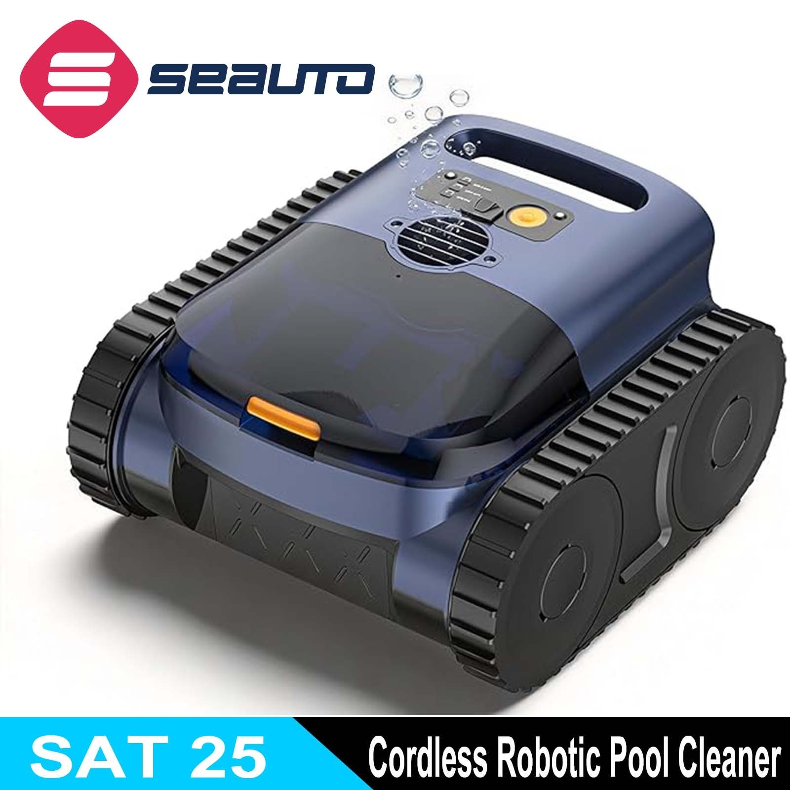 Seauto Pool Vacuum Smart Navigatio Wall and Waterline Cleaning Vacuum To 200m²