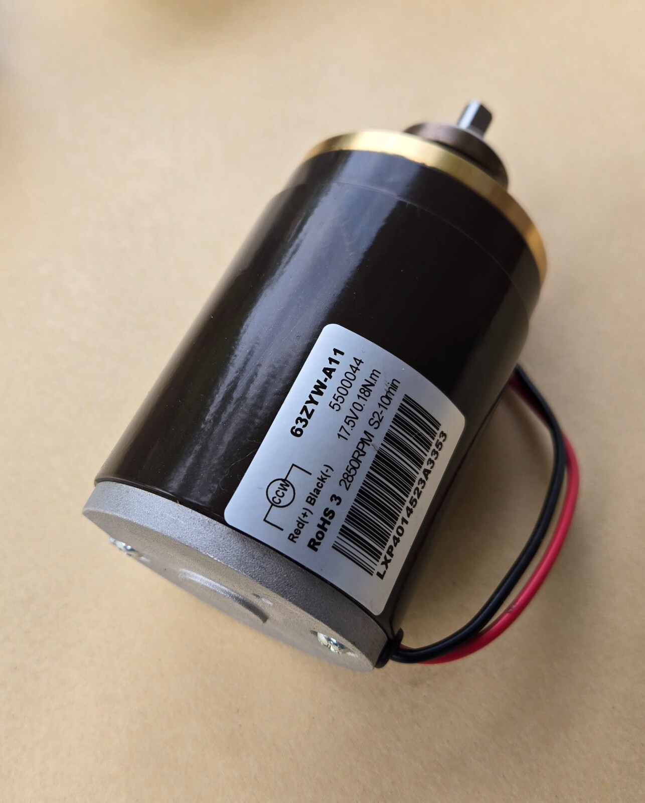 TESTED Maytronics Impeller Pump Motor 5500044 Linix 63ZYW-A11 17.5v