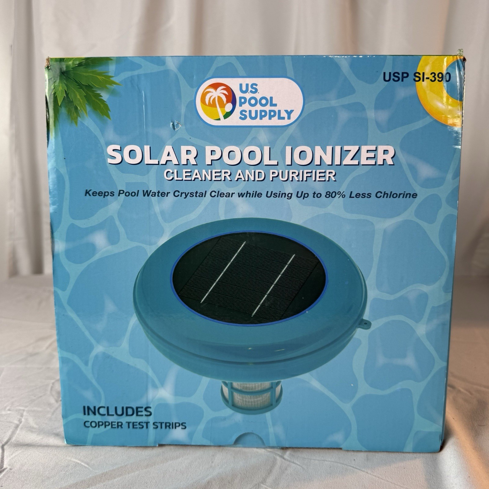 U.S. Pool Supply Solar Pool Ionizer Cleaner & Purifier – Copper