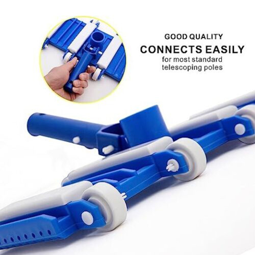 Efficient Cleaning with 14inch Vacuum Head for In Ground Concrete Pools and Spa