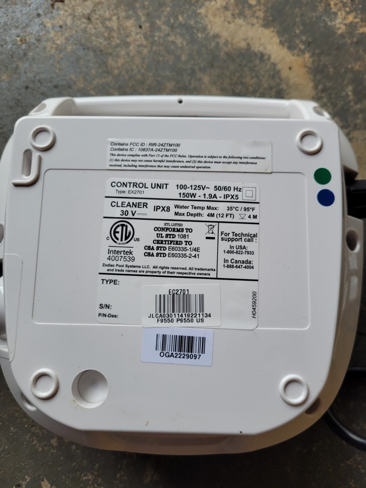POLARIS 9550 Sport Power Supply Control Unit P9550 EX2701