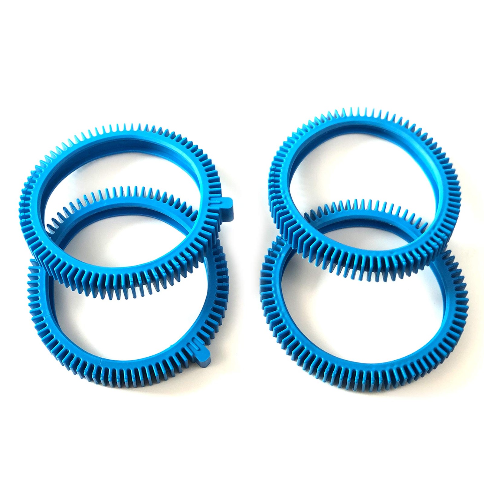 Pool Cleaner Tire Combo Kit Compatible with Super Hump 896584000 (4-Pack)