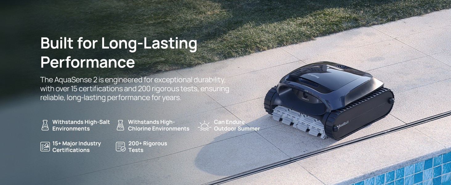 Beatbot AquaSense 2 Cordless Robotic Pool Vacuum Cleaner ( Used )