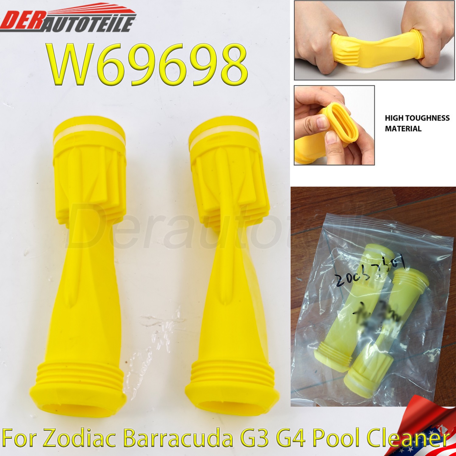 New 2PCS Diaphragm W69698 W/ Ring For Zodiac Barracuda G3 G4 Pool Cleaner