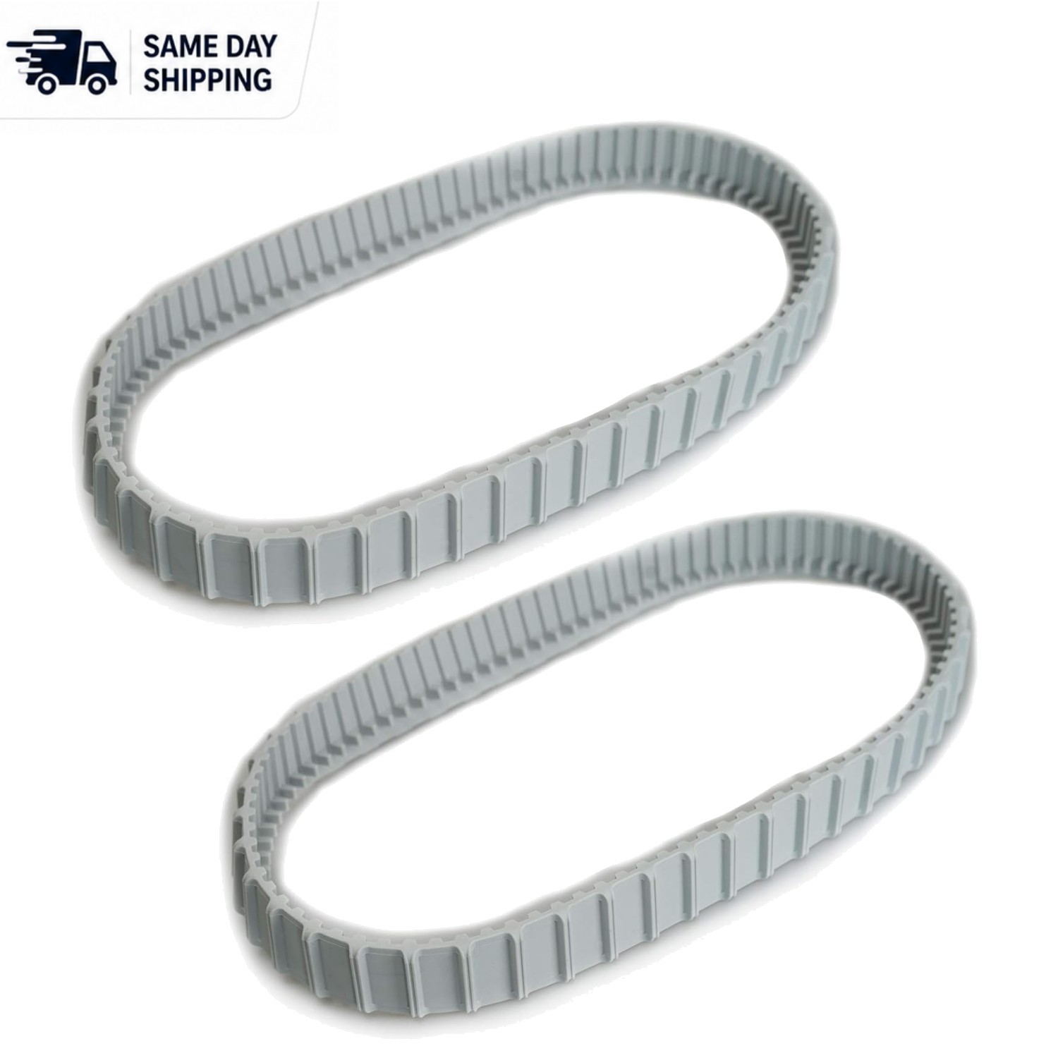 2-Pack Replacement Gray Tracks for Maytronics Dolphin Pool Cleaners 9983152-R2