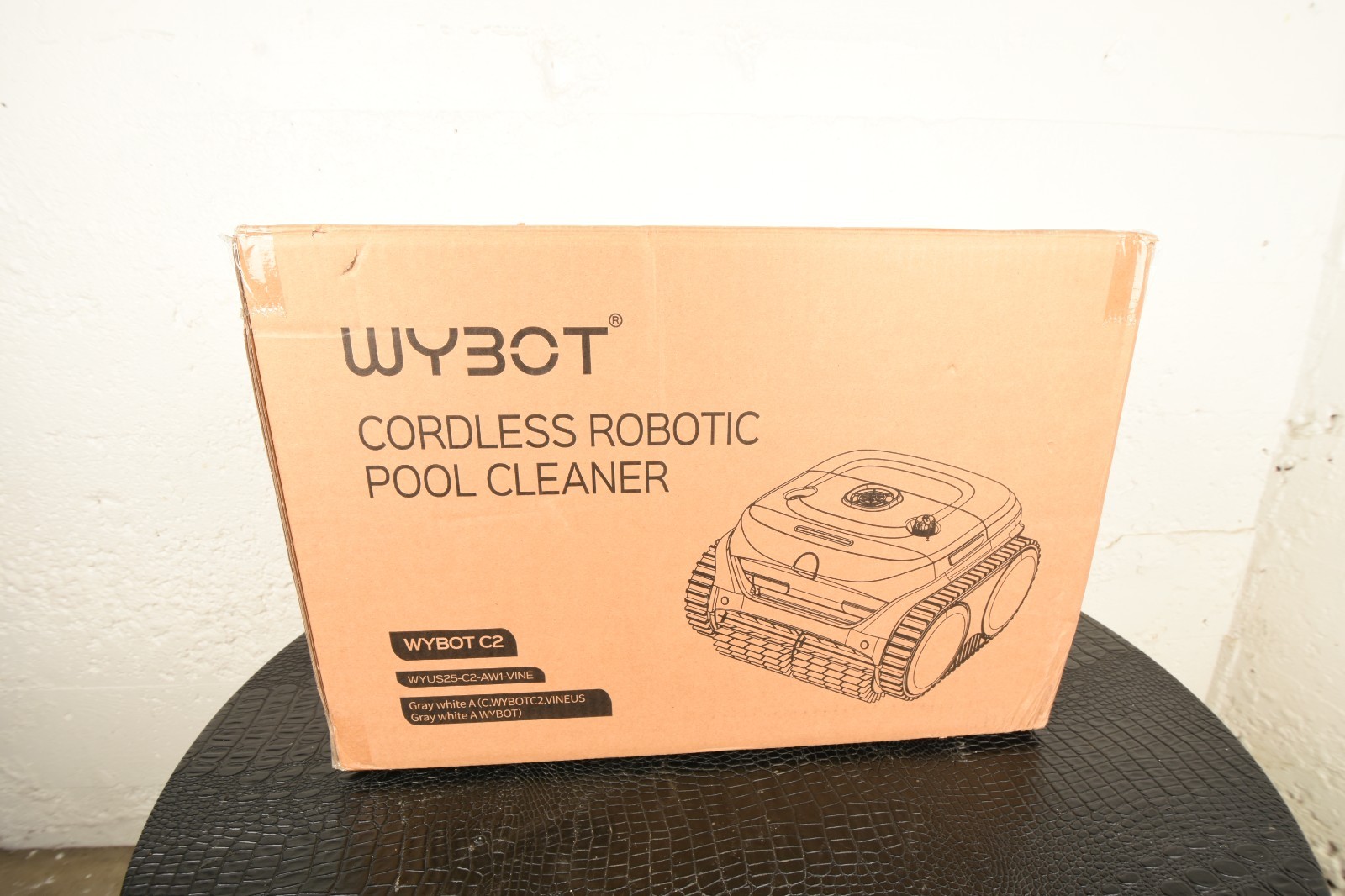 Wybot C2 Vision 12 Smart Robotic Pool Vacuum Cordless Inground Above Ground