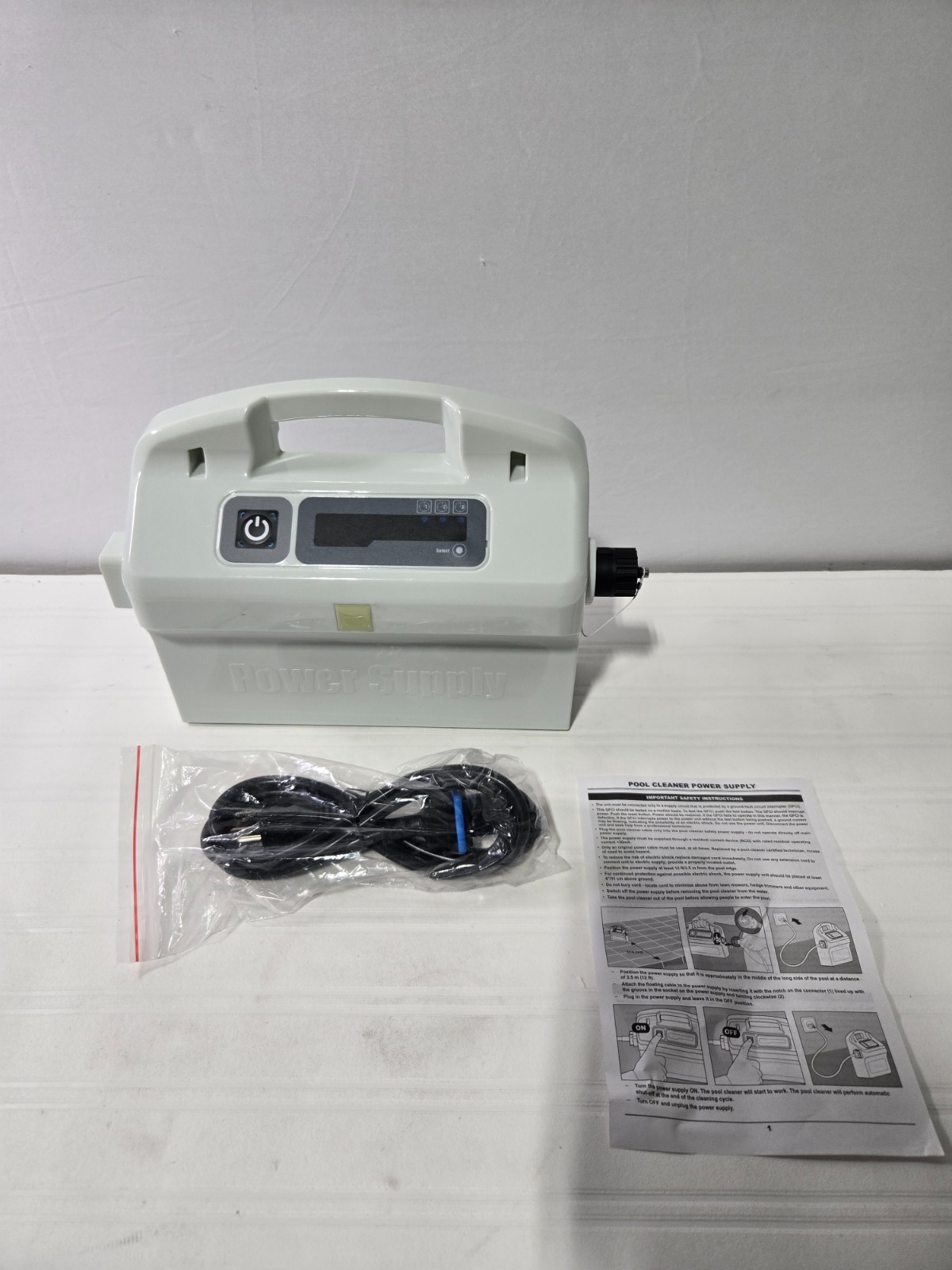 Robotic Pool Cleaner Advanced Power Supply Unit with Power Cord