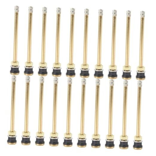 20 Pcs 5in Clamp in Truck Valve Stems, Truck Tire Valve Stems Straight Truck