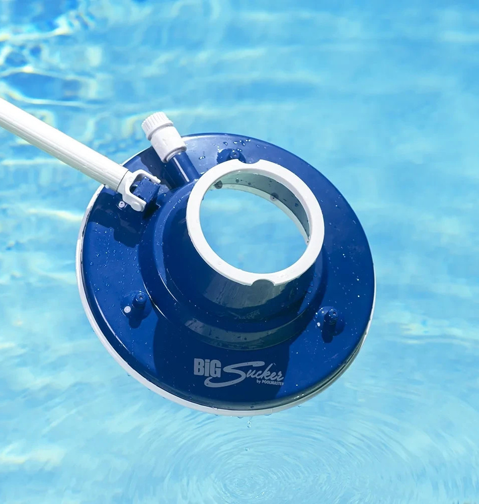 Poolmaster 28300 Big Sucker Swimming Pool Leaf Vacuum, Blue
