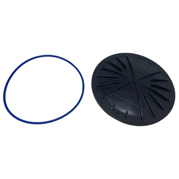 Blue Square Q360 In-Floor Cleaning System Water Valve Lid with O-Ring