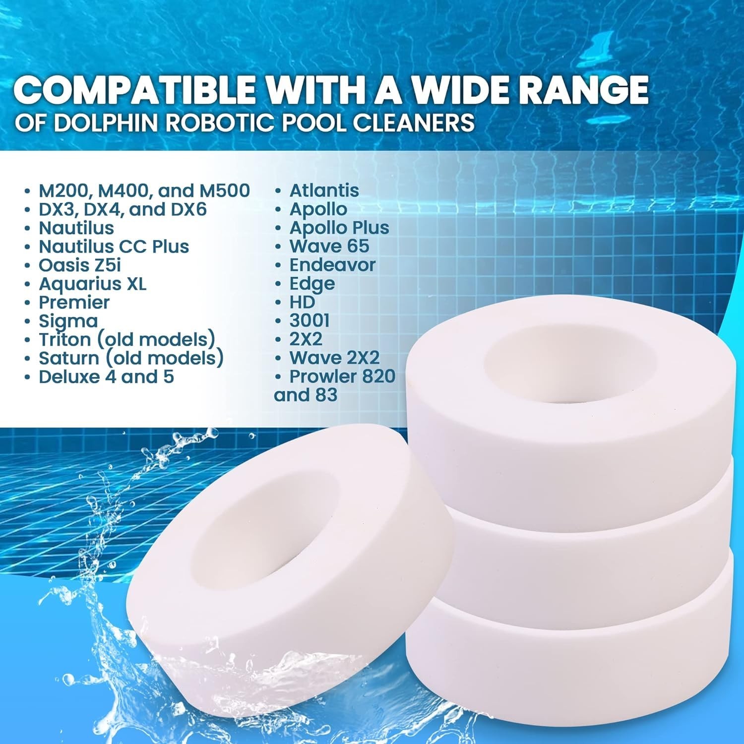 8Pack Climbing Ring Replacement for Dolphin M200/M400/M500 & Nautilus