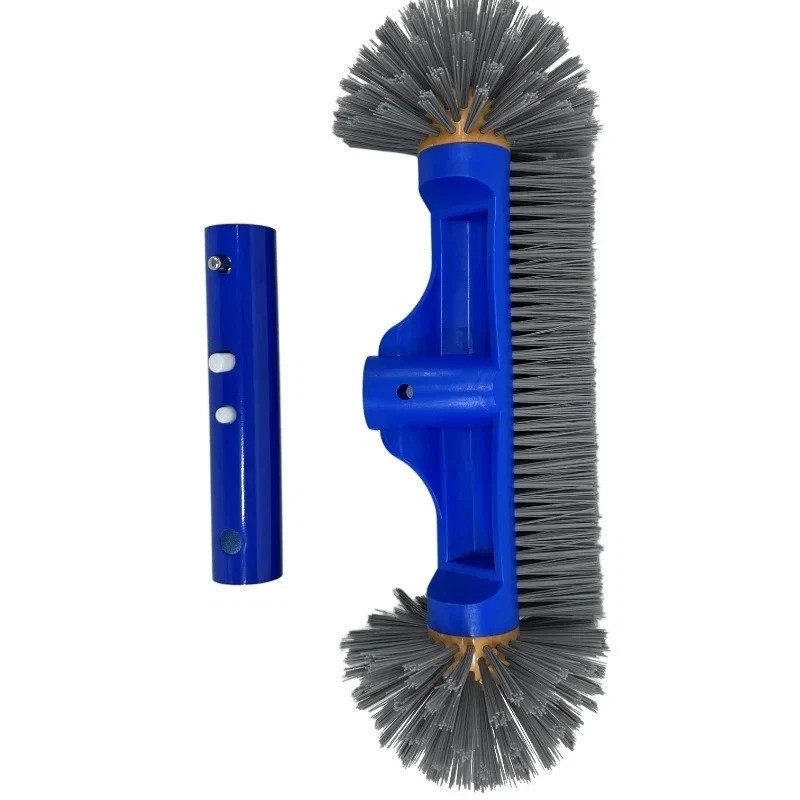 NEW Pool brush 33cm Round Corner Brush Head Pool Cleaning Wall Floor