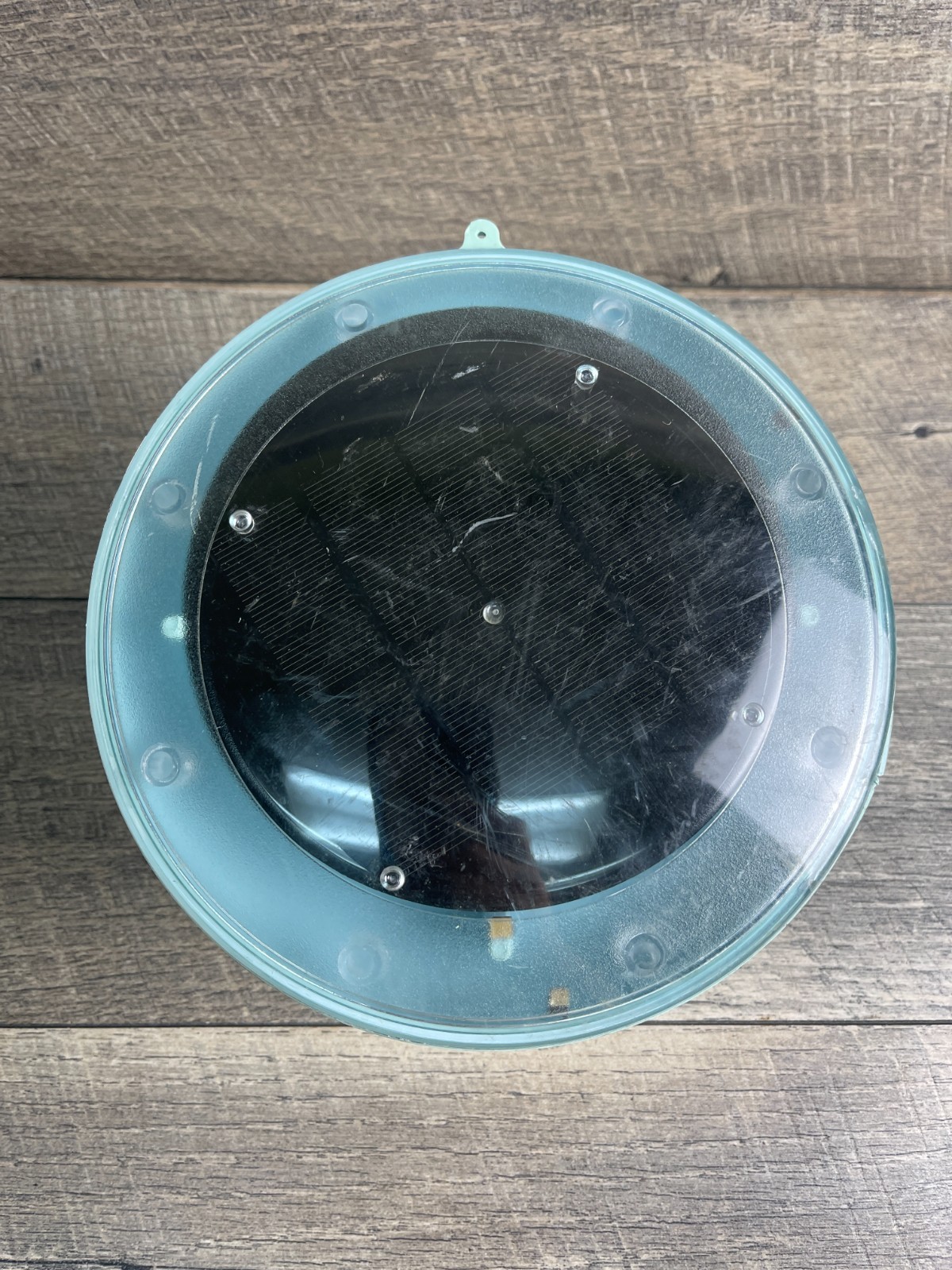 Round Swimming Pool Ionizer Solar Powered Stainless Spring For Reduces Algae