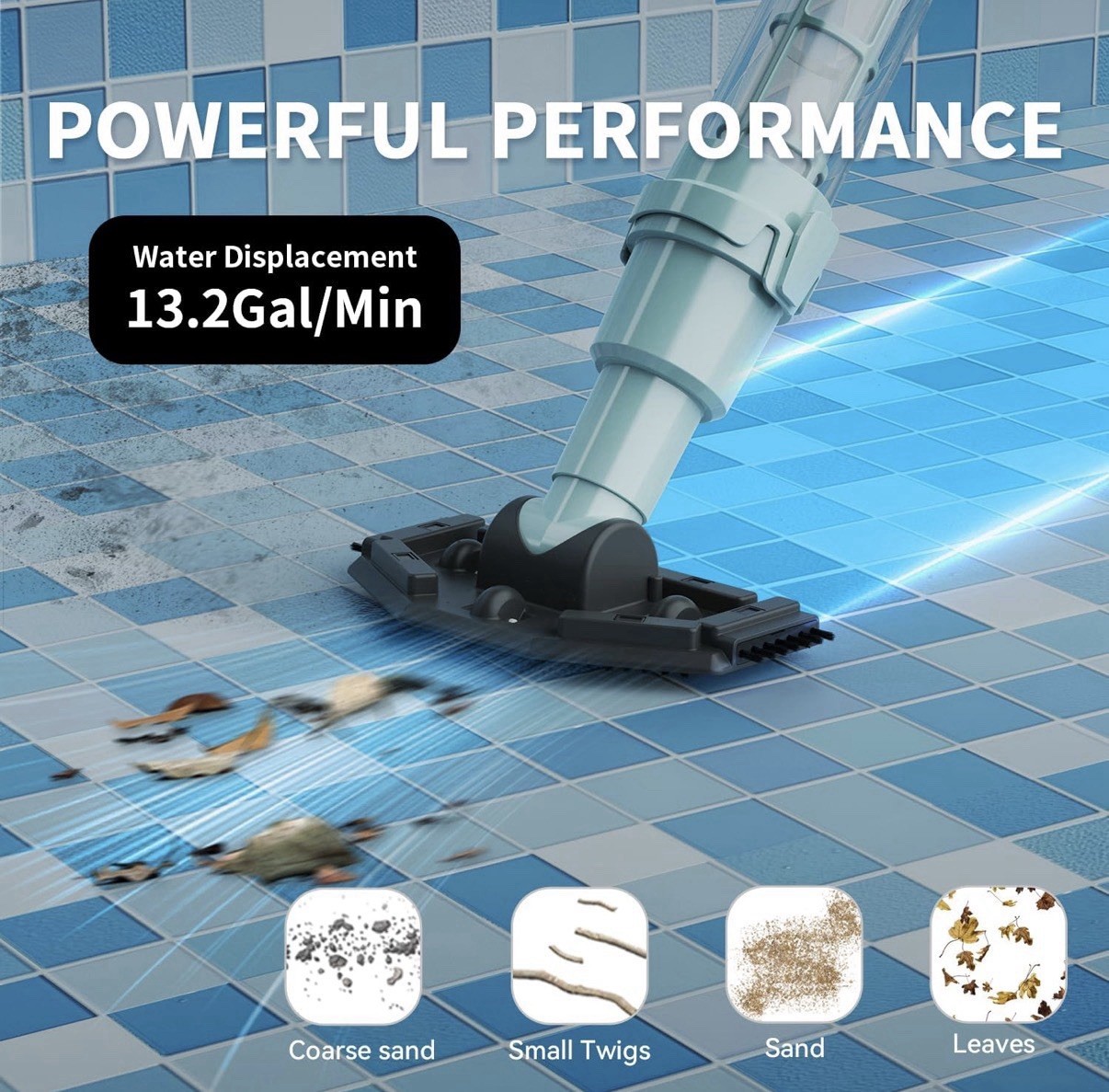 Lydsto S1 Lite Cordless Spa Hot Tub Vacuum Cleaner 90Min Runtime