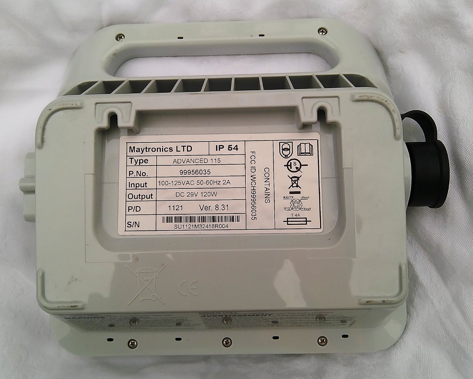 Maytronics Dolphin Advanced 115 Pool Cleaner Power Supply IP54 99956035