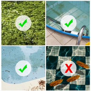 Automatic Swimming Pool Vacuum Cleaner Hover Climb Wall w/ 33 ft Hose In Ground