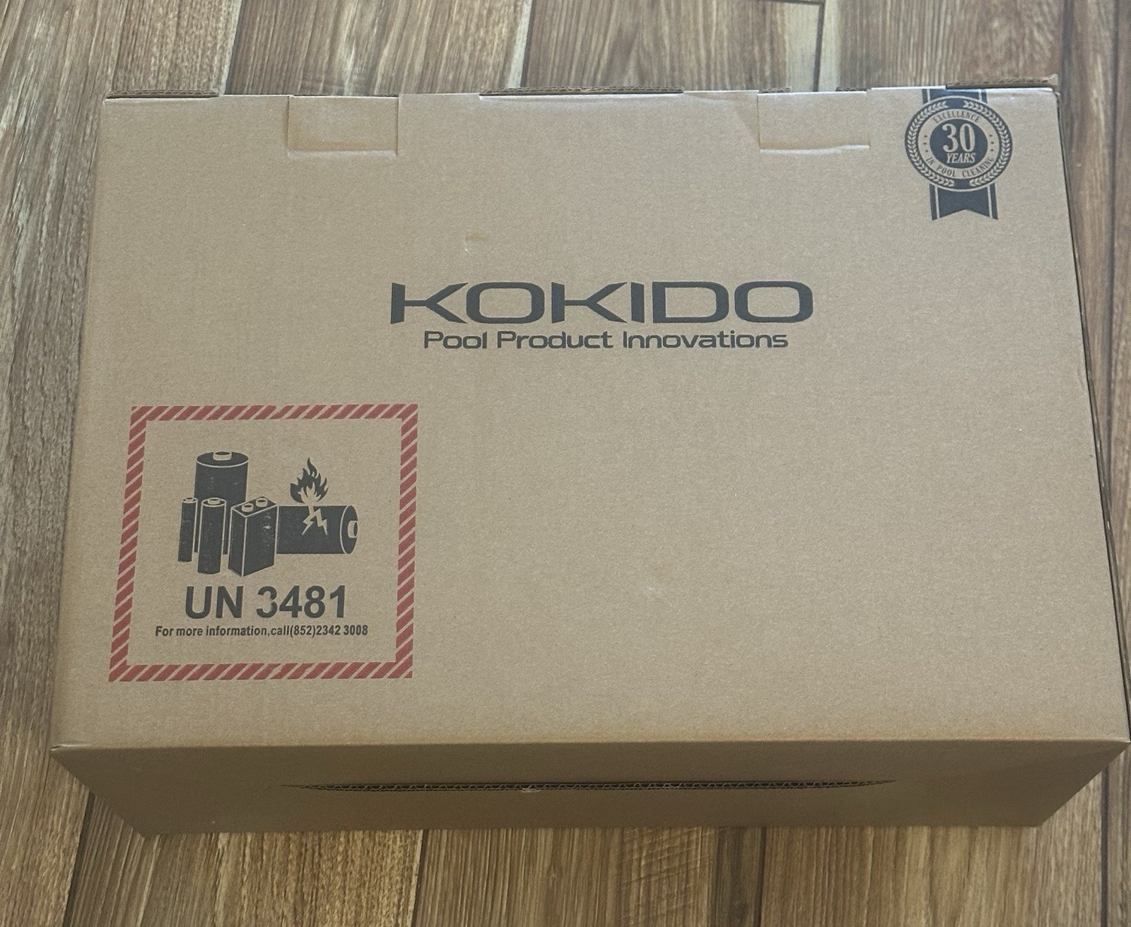 KOKIDO Xtrovac 410 Rechargeable Cordless Pool Leaf Vacuum New-Open Box