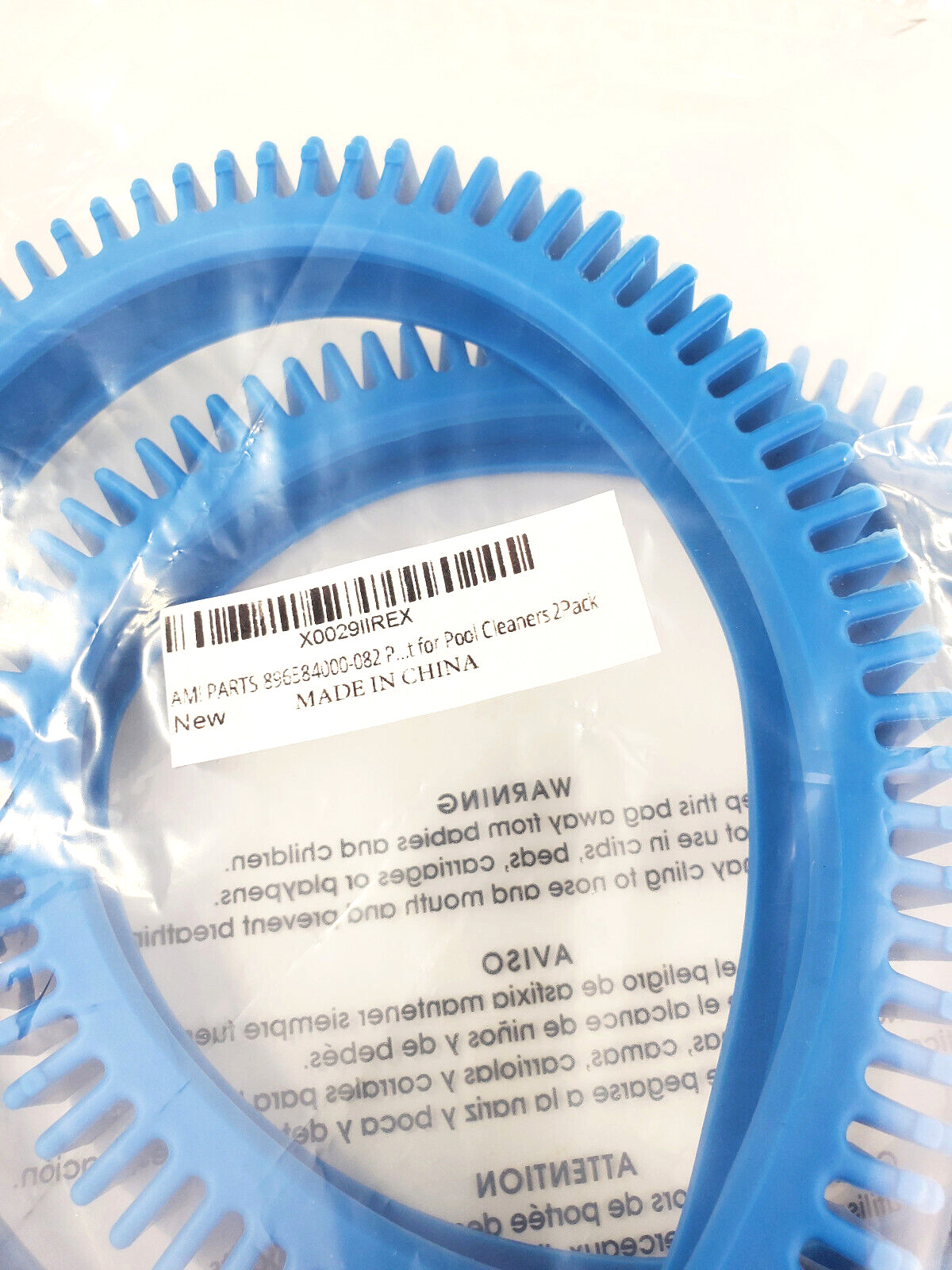 2PK AMI 896584000-082 Pool Cleaner BACK Tire Replacement for Hayward Poolvergnue